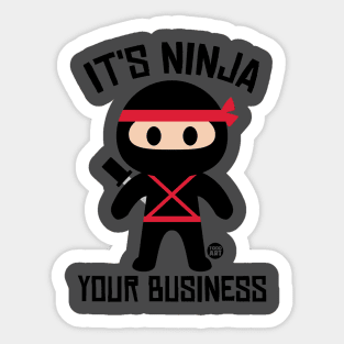 NINJA YOUR BUSINESS Sticker